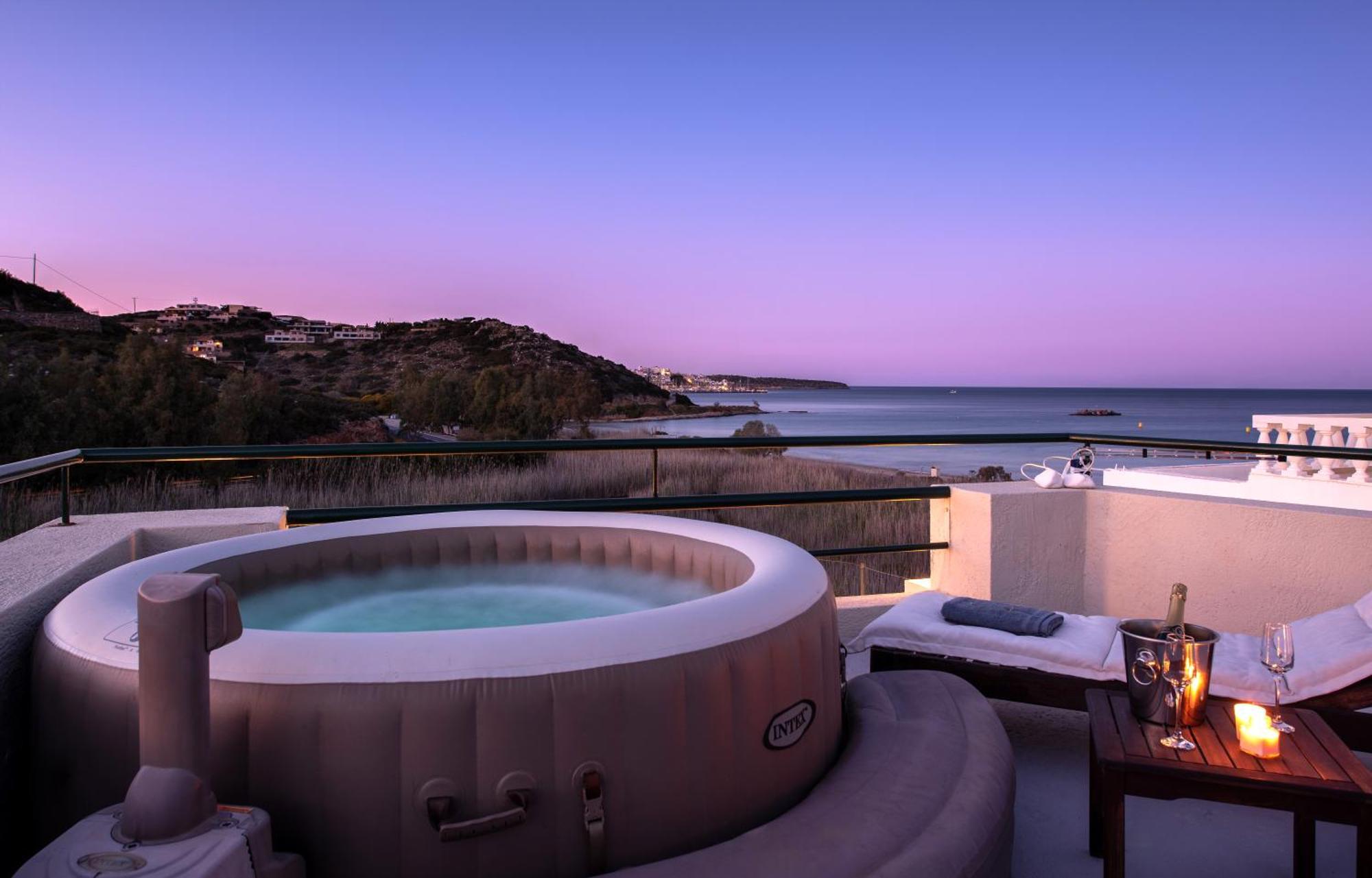 Coastal Dream Beachview Jacuzzi& Sauna Amoudara  Zewnętrze zdjęcie