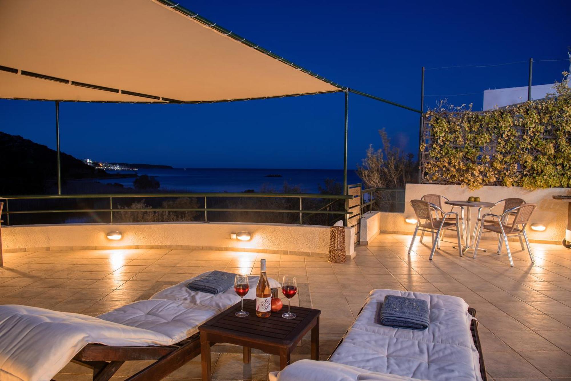 Coastal Dream Beachview Jacuzzi& Sauna Amoudara  Zewnętrze zdjęcie