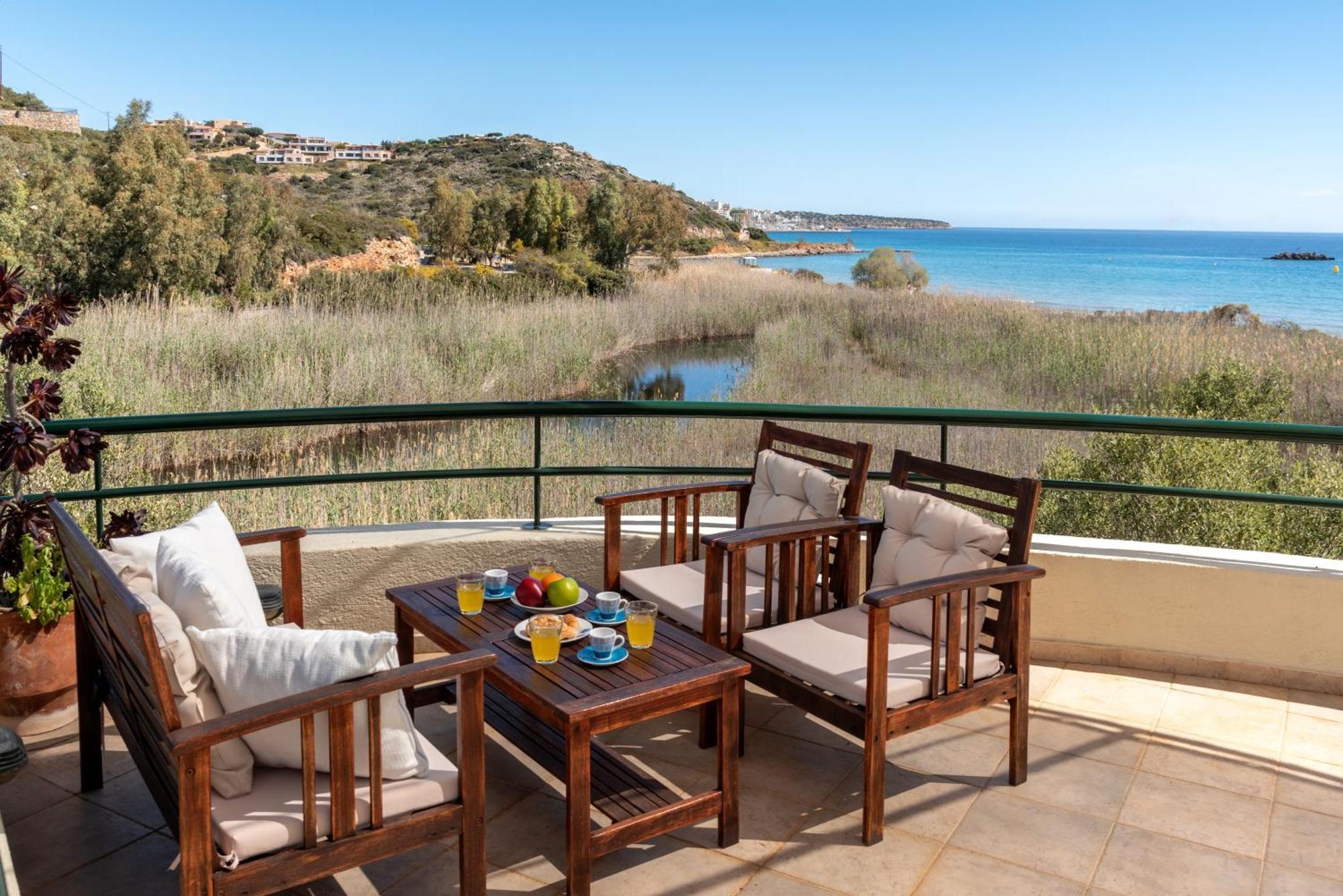 Coastal Dream Beachview Jacuzzi& Sauna Amoudara  Zewnętrze zdjęcie