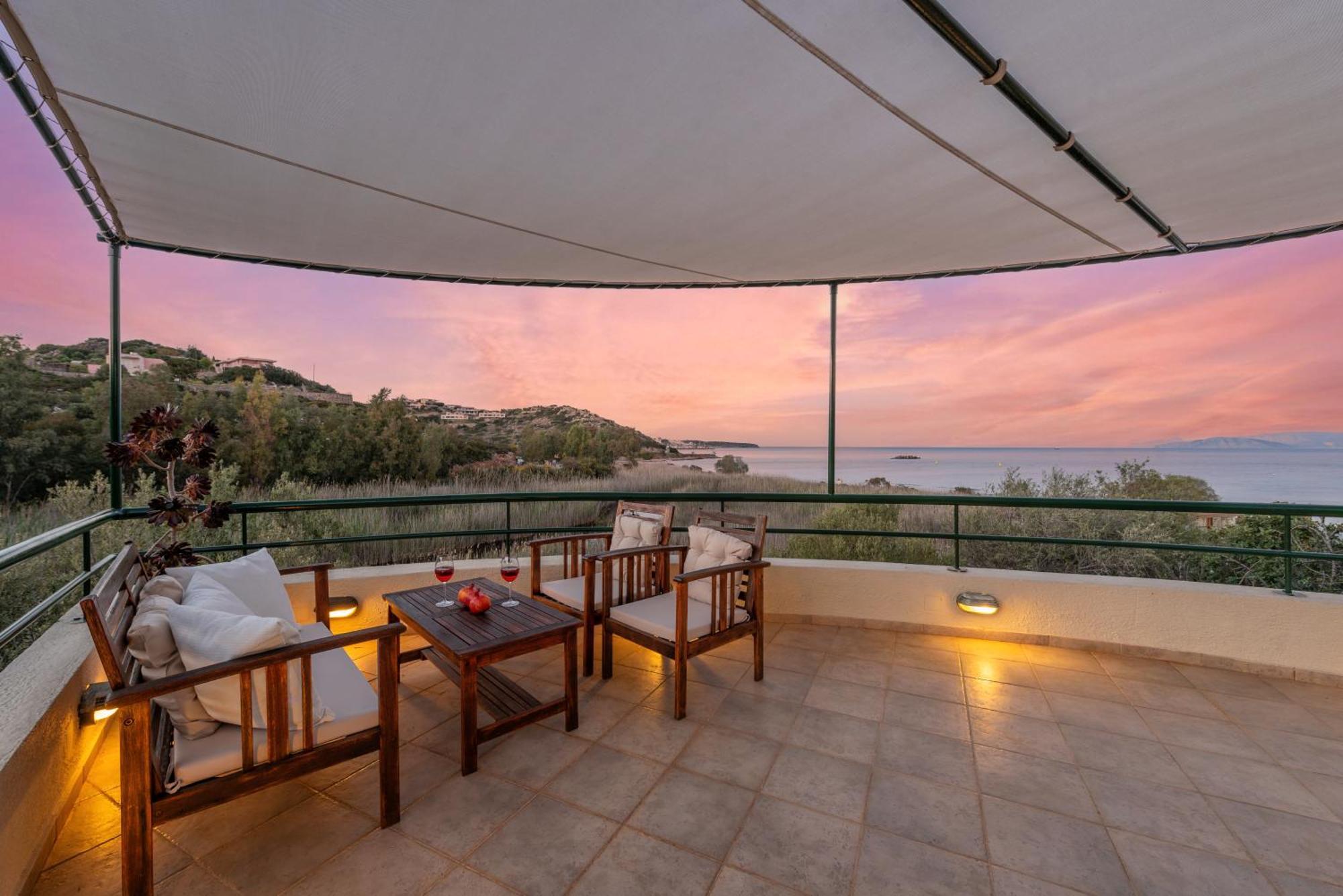 Coastal Dream Beachview Jacuzzi& Sauna Amoudara  Zewnętrze zdjęcie
