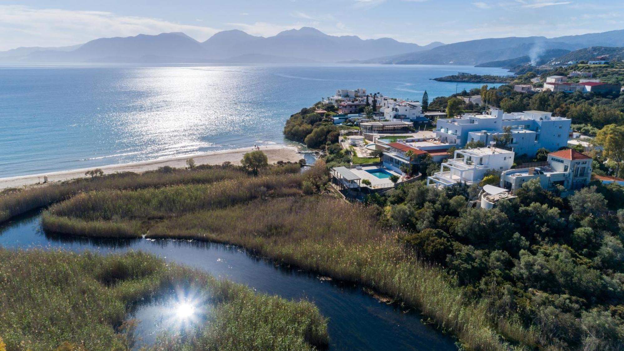 Coastal Dream Beachview Jacuzzi& Sauna Amoudara  Zewnętrze zdjęcie
