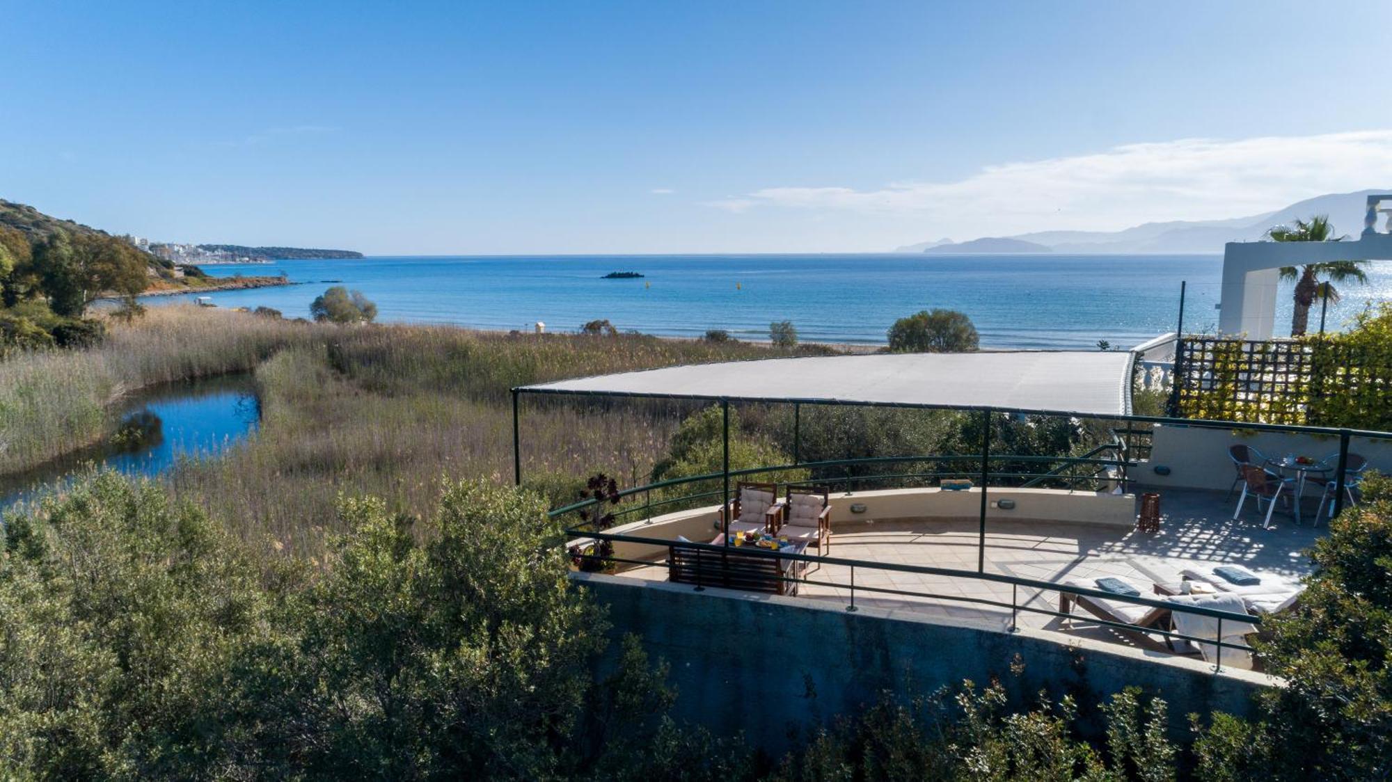Coastal Dream Beachview Jacuzzi& Sauna Amoudara  Zewnętrze zdjęcie