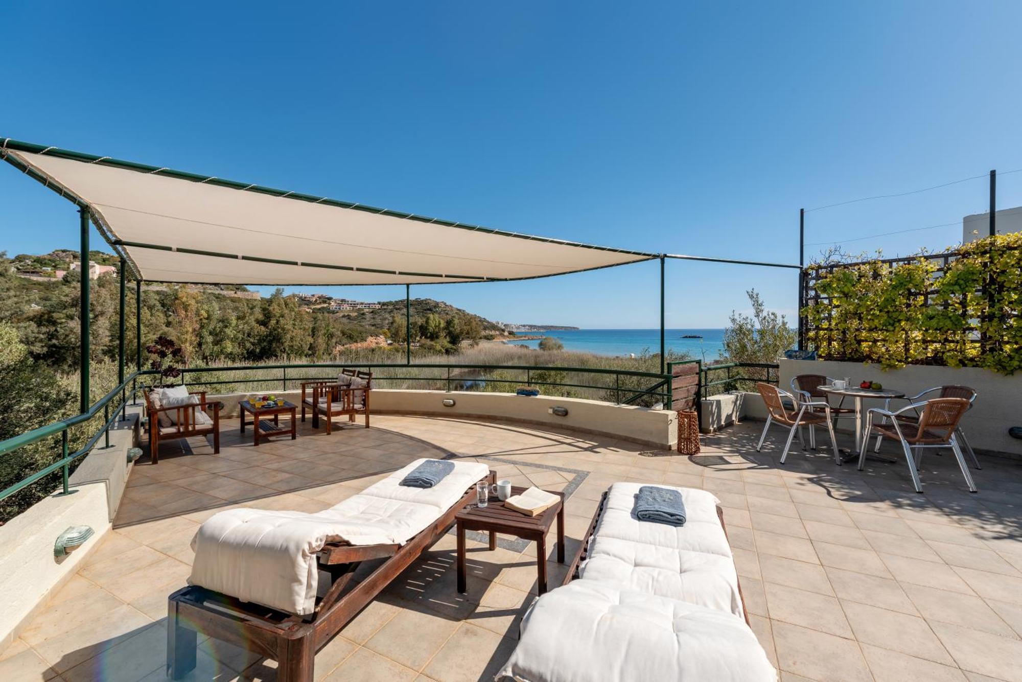 Coastal Dream Beachview Jacuzzi& Sauna Amoudara  Zewnętrze zdjęcie